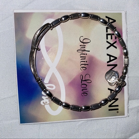 Alex and Ani infinite love bangle - Picture 2 of 4